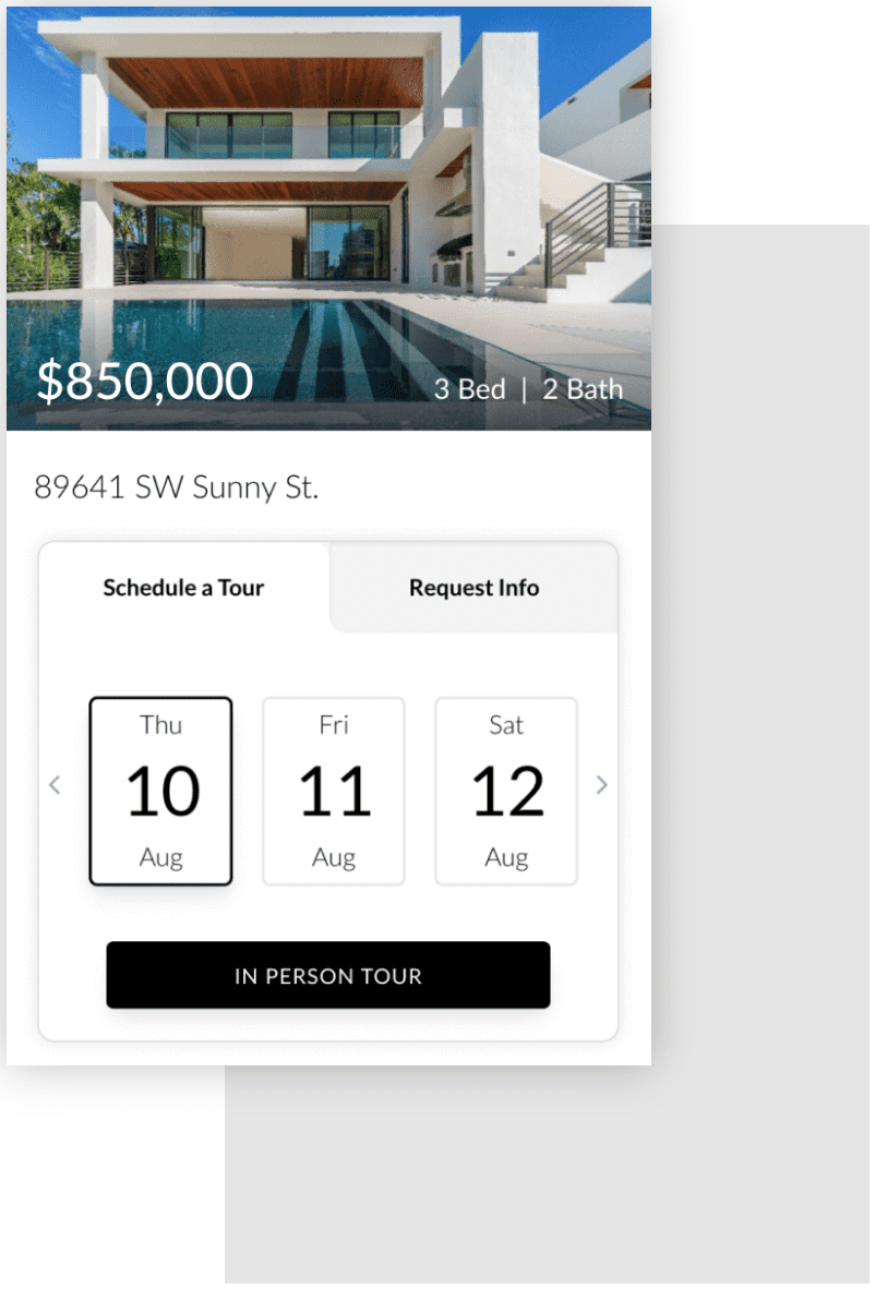 Modern three-bedroom home listed at $850,000 in Sunny St.